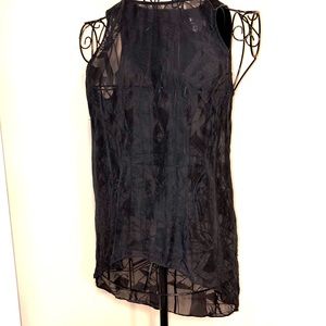 Helmut Lang sheer halter tank